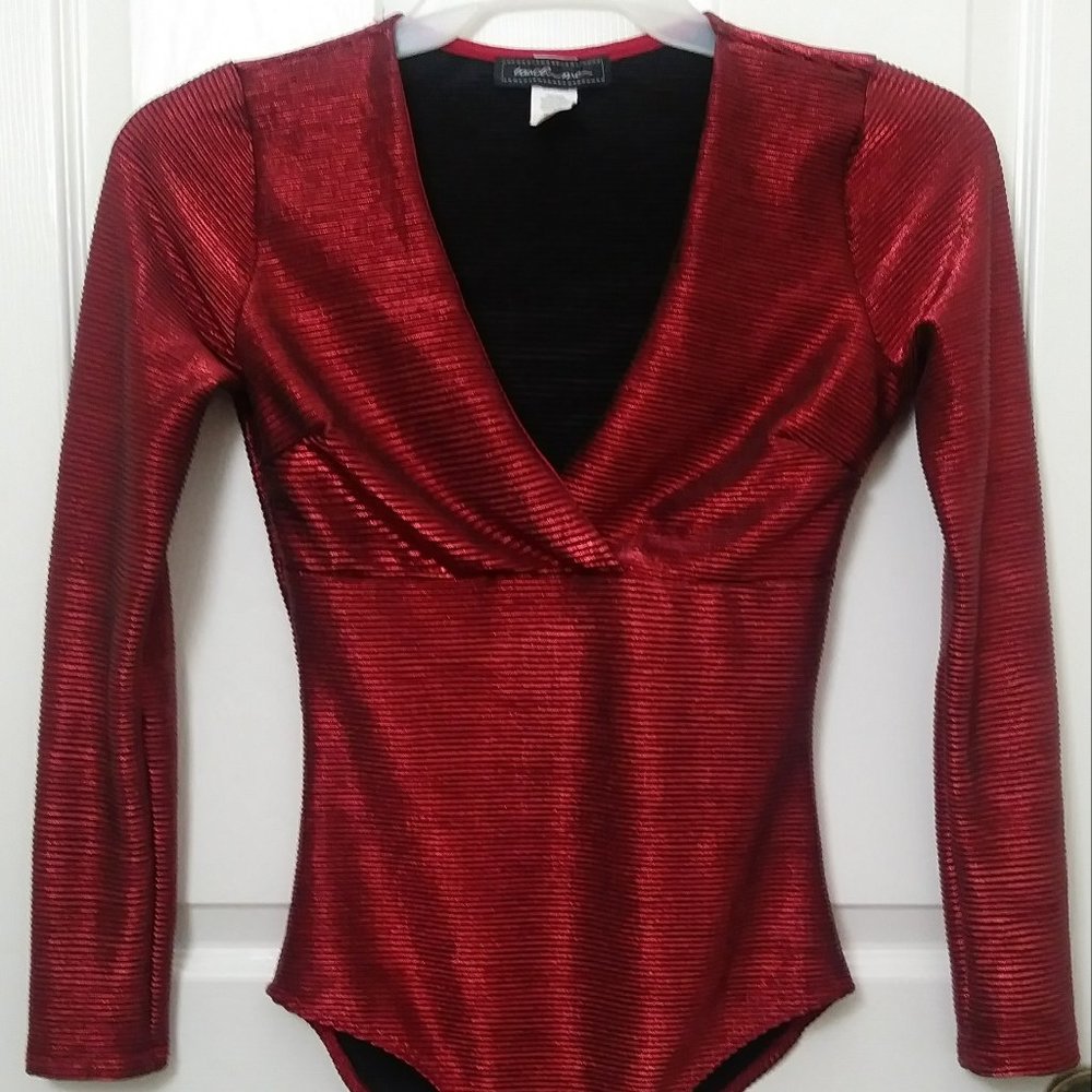 Touch Me Red Body-shirt Small